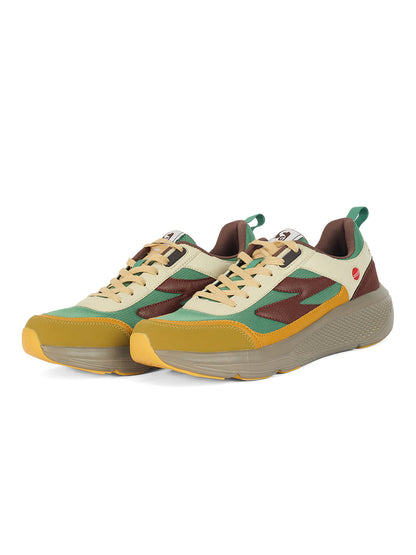SG ARENA Lifestyle Shoes - Yellow/Green/Red