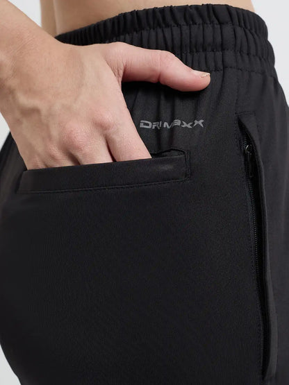 SG H1WTP83461 Women Black Track Pant