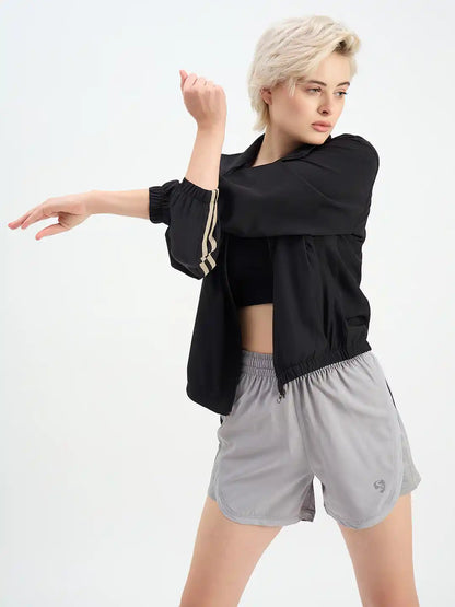 SG H2WS83251 Women Grey Shorts