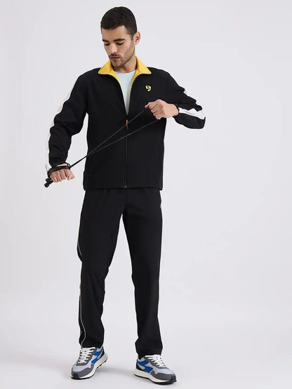 SG H1MTP84012 Men Black Track Pant