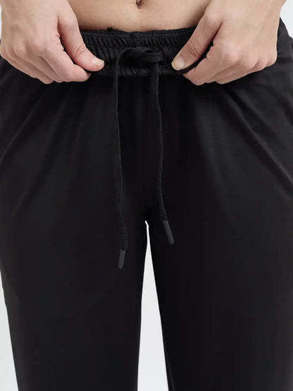 SG H1WTP83461 Women Black Track Pant