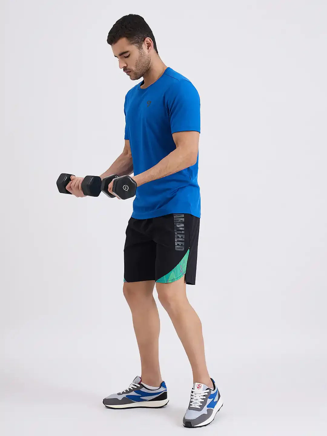 SG H1MS83942 Men Black Shorts