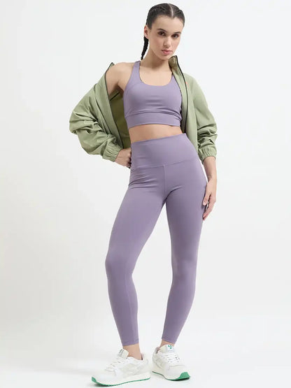 SG H2WL83411 Women Dusty Purple Legging