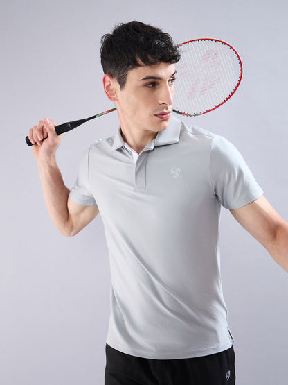 SG Men's Polo T-Shirt Smoke Grey