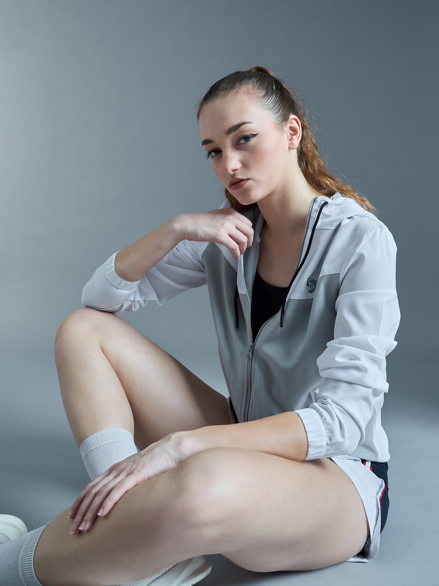 SG NS Lycra Hoodie For Women And Girls