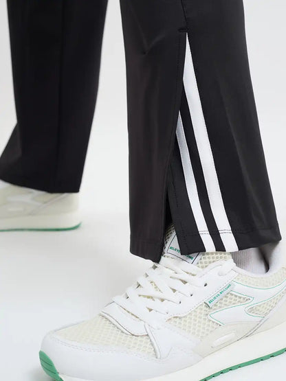 SG H1WTP83461 Women Black Track Pant