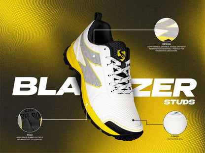 SG Blazer Shoes White/Yellow