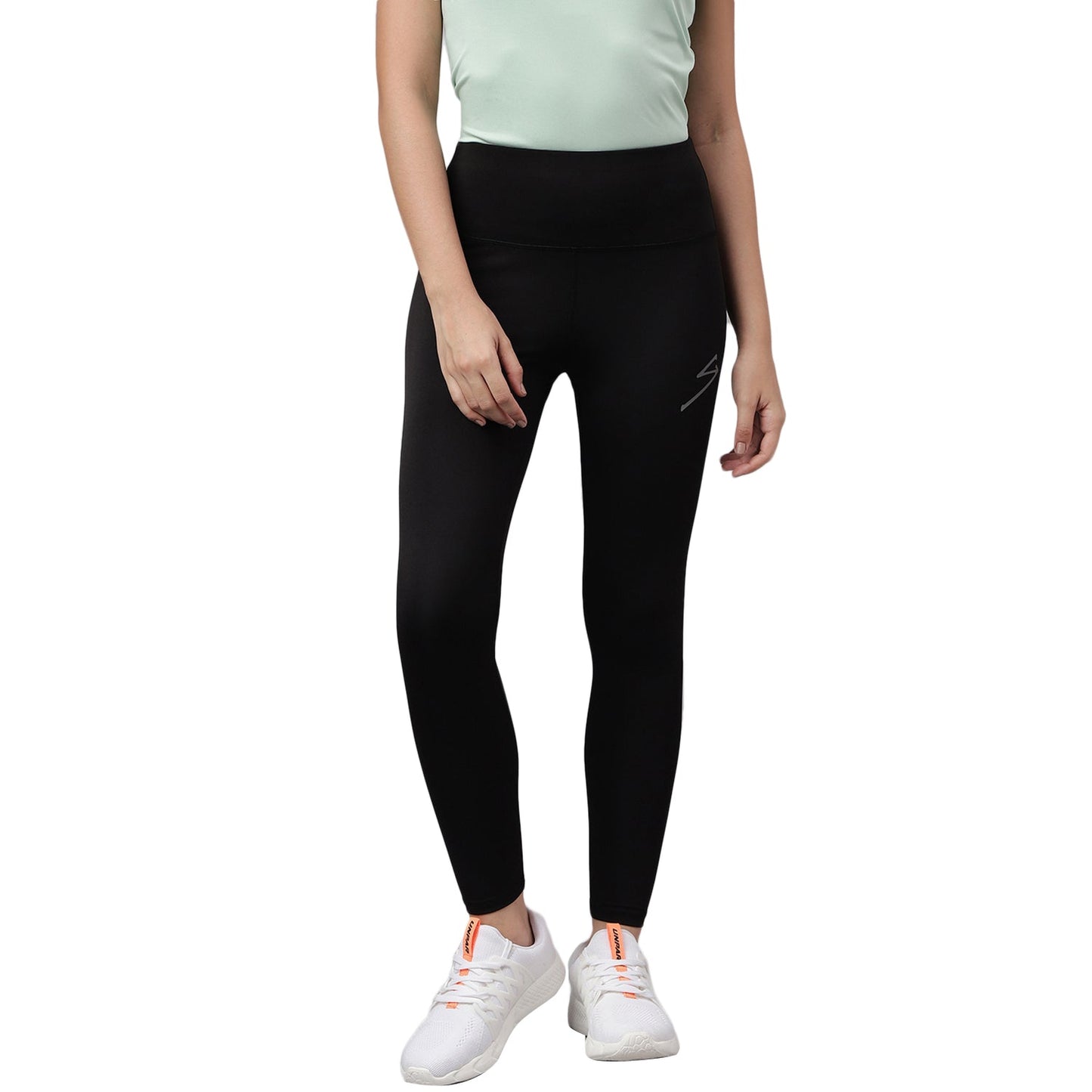Unpar by SG Regular Comfort Fit Tights For Womens & Girls, Black | Ideal for Trail Running, Fitness & Training, Jogging, Gym Wear & Fashion Wear
