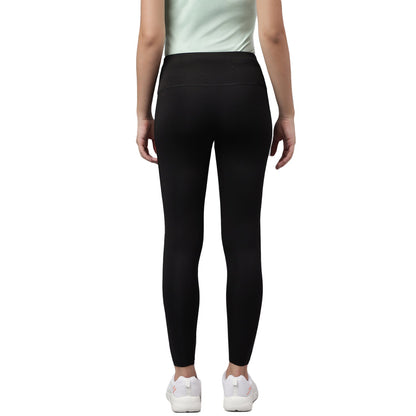 Unpar by SG Regular Comfort Fit Tights For Womens & Girls, Black | Ideal for Trail Running, Fitness & Training, Jogging, Gym Wear & Fashion Wear