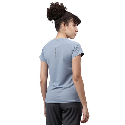 Unpar by SG Round Neck Regular Comfort Fit T-Shirt For Womens & Girls, Blue | Ideal for Trail Running, Fitness & Training, Jogging, Gym Wear & Fashion Wear