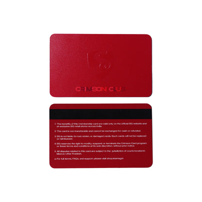 Crimson Club Membership