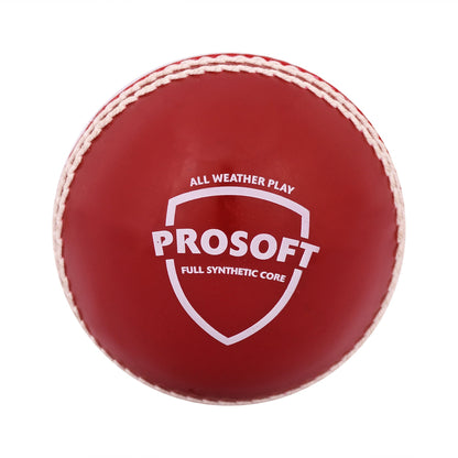 SG Prosoft Red Synthetic Cricket Ball