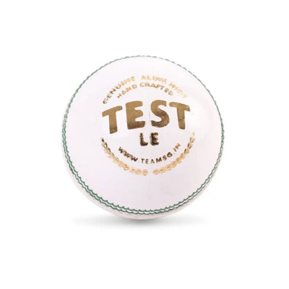 SG Test LE White Youth Leather Cricket Ball