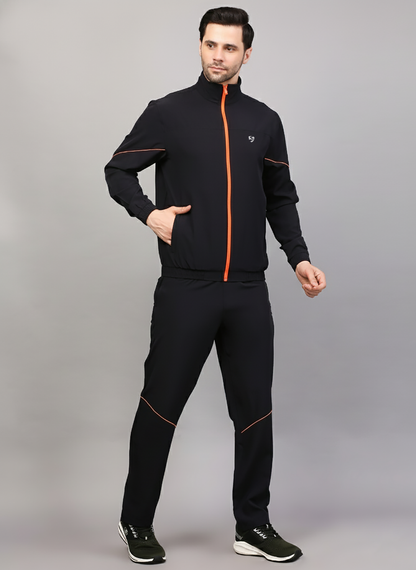 TRACKSUIT MEN SG MPMTS0014 NAVY/ORANGE