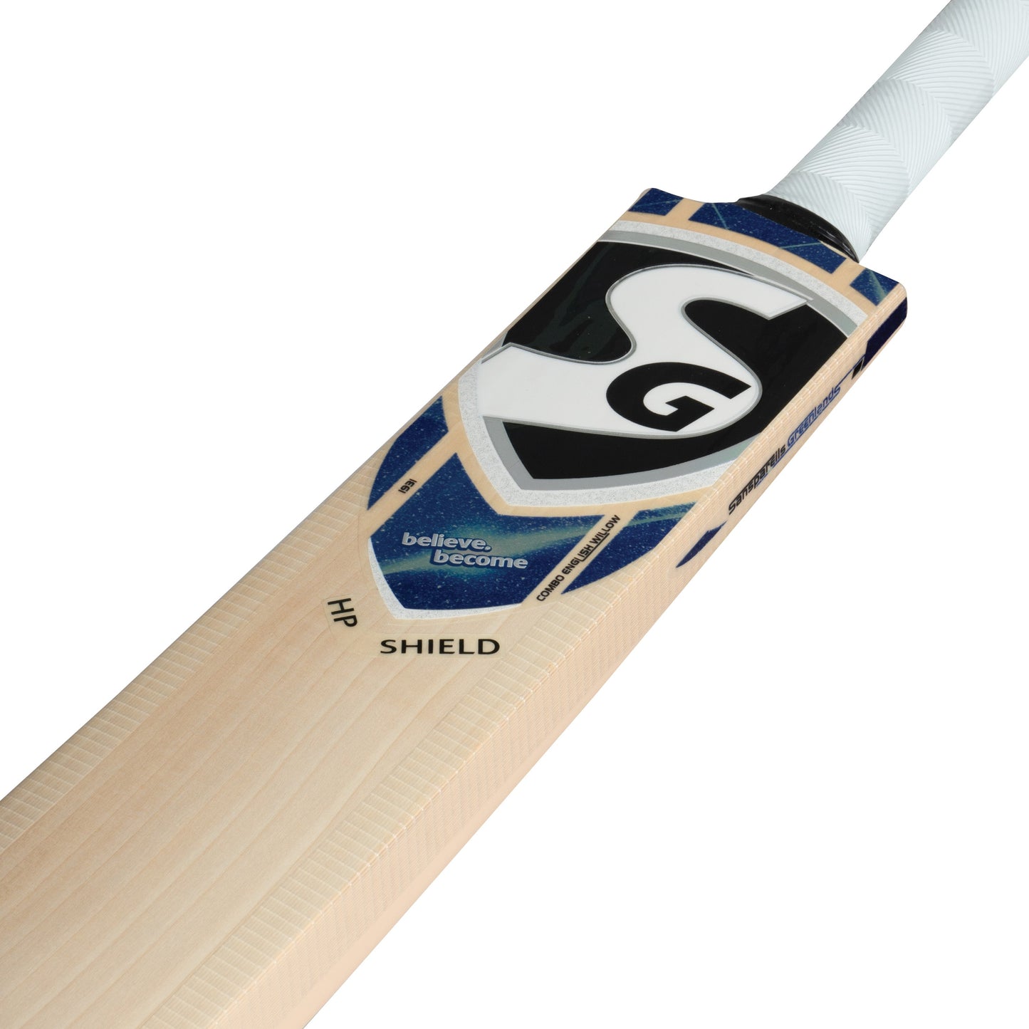 SG HP Shield English and Kashmir Combo Cricket Bat
