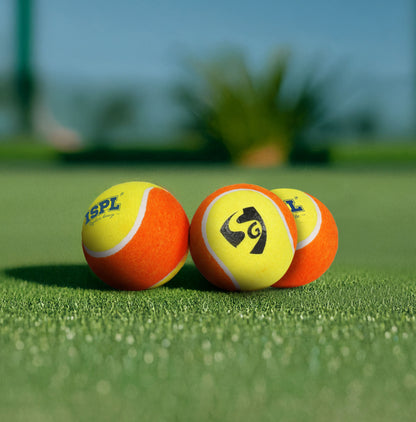 SG X ISPL Heavy Replica Tennis Ball (PACK OF 3)