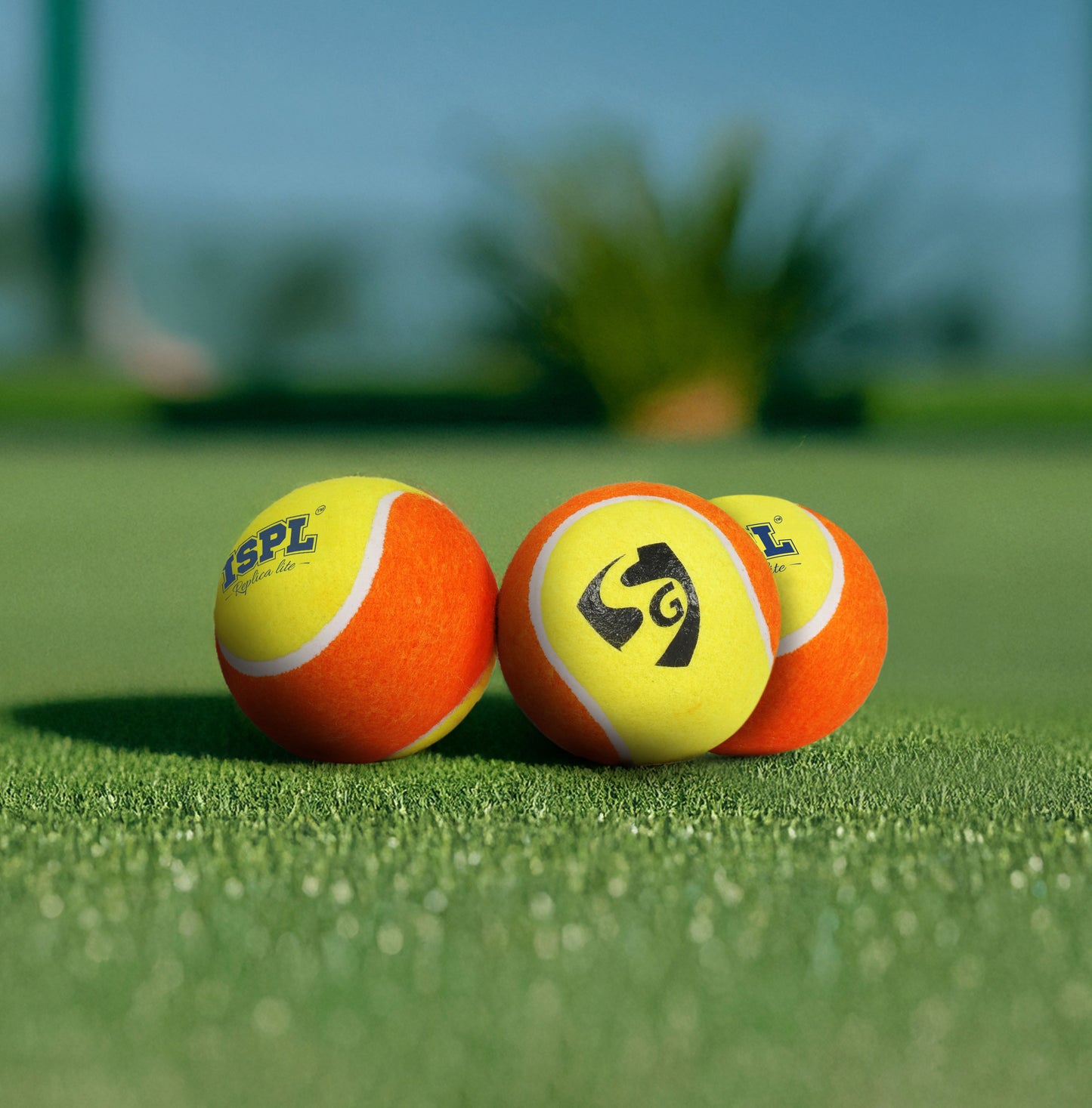 SG X ISPL Lite Replica Tennis Ball (PACK OF 3)