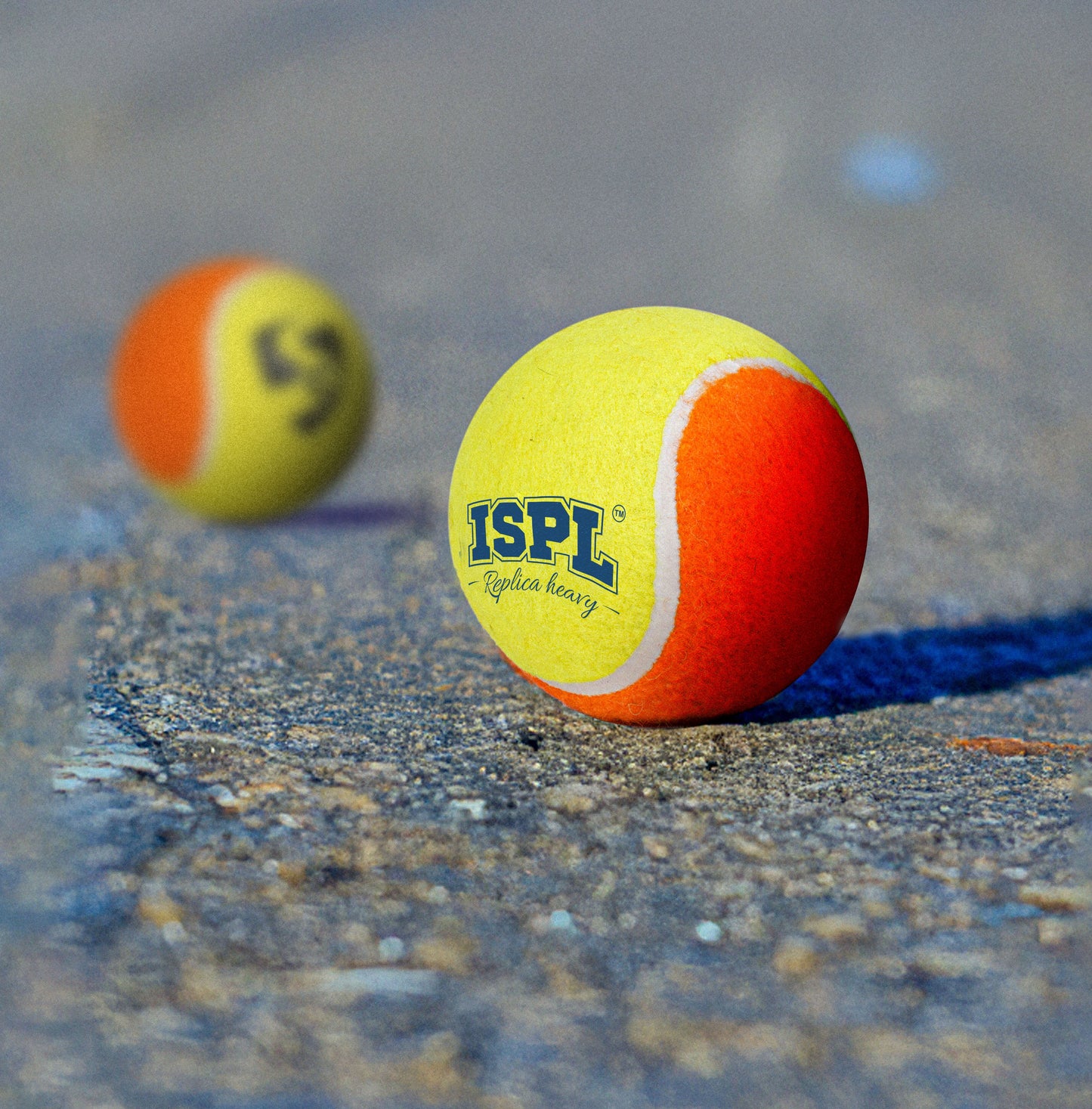 SG X ISPL Heavy Replica Tennis Ball (PACK OF 3)