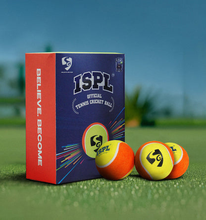 SG X ISPL Heavy Replica Tennis Ball (PACK OF 3)