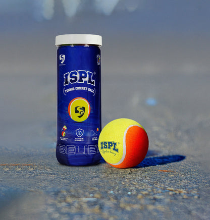 SG X ISPL Heavy Replica Tennis Ball (PACK OF 3)