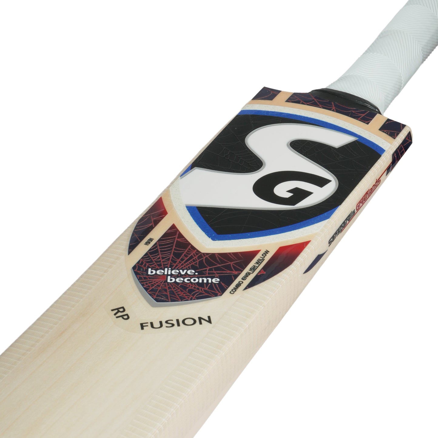 SG RP Fusion English and Kashmir Combo Cricket Bat