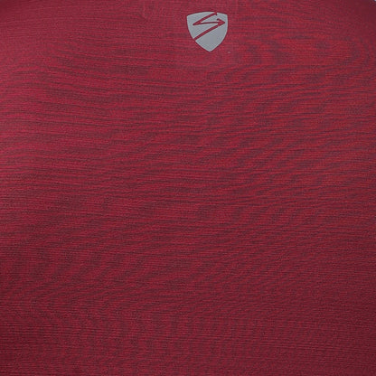 SG Men's Maroon Polo T-Shirt | Ideal for Trail Running, Fitness & Training, Jogging, Regular & Fashion Wear