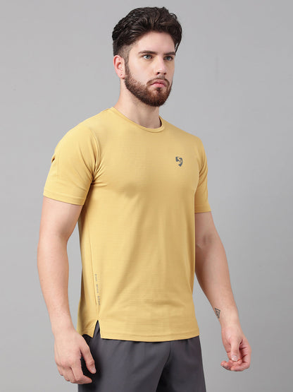SG Men's Round Neck Teal T-Shirt | Ideal for Trail Running, Fitness & Training, Jogging, Regular & Fashion Wear
