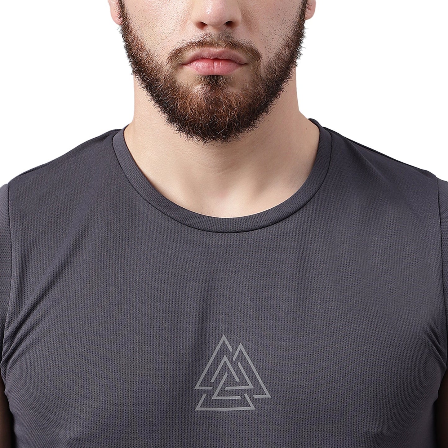 Unpar by SG Round Neck Regular Comfort Fit Vest For Mens & Boys, Grey | Ideal for Trail Running, Fitness & Training, Jogging, Gym Wear & Fashion Wear