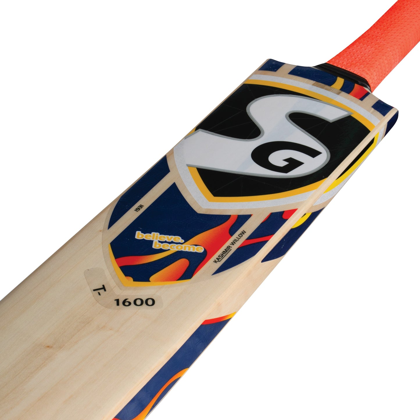 SG Kashmir Willow Cricket Bat (Tennis ball) T-1600