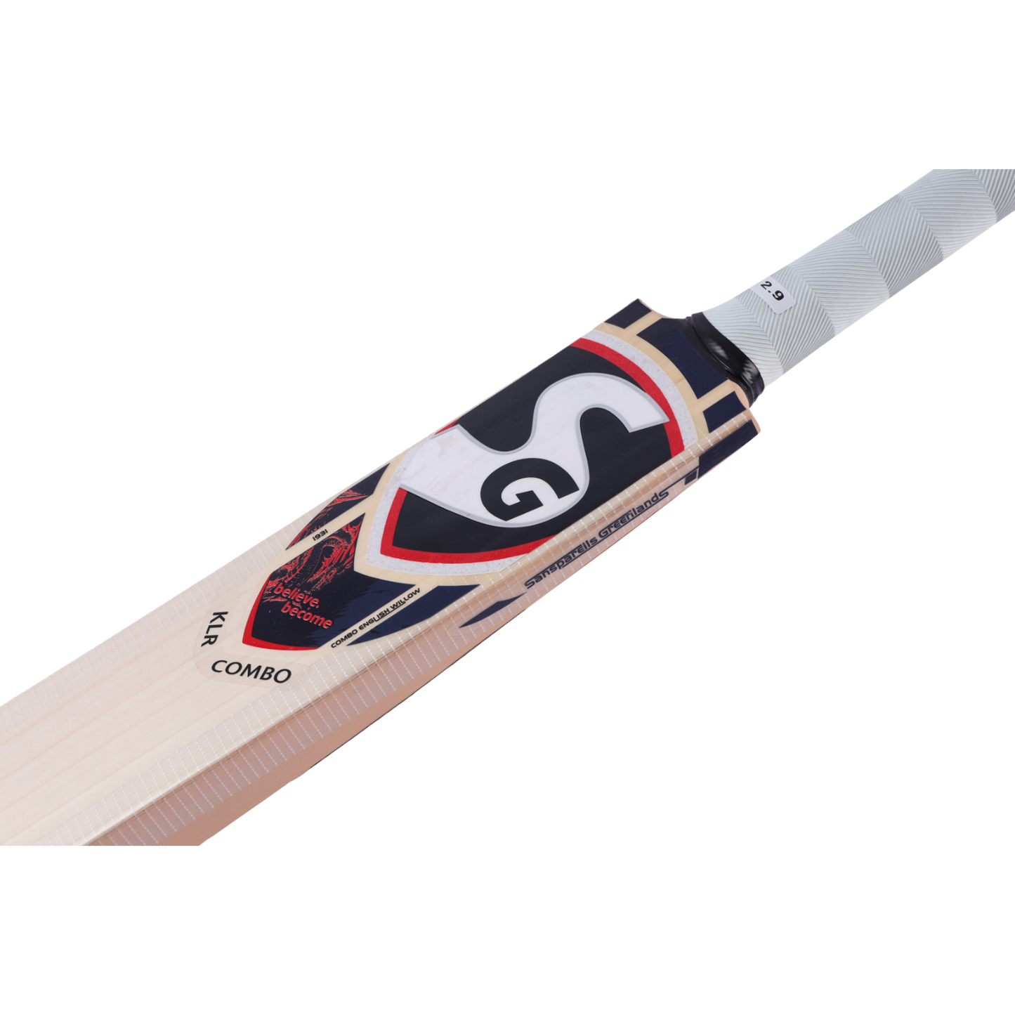 SG KLR Combo English and Kashmir Combo Cricket Bat