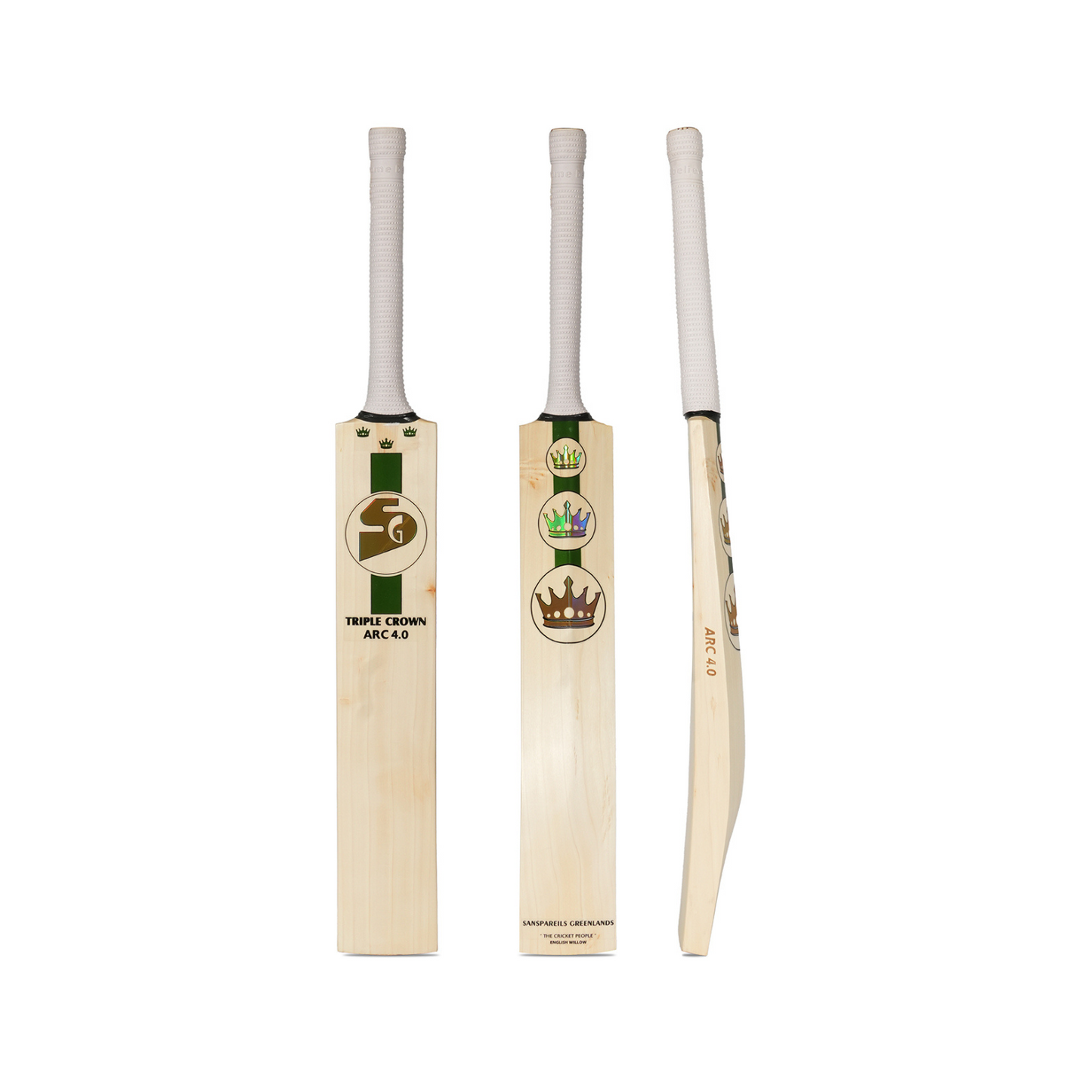 SG Triple Crown Arc 4.0 English willow Cricket Bat