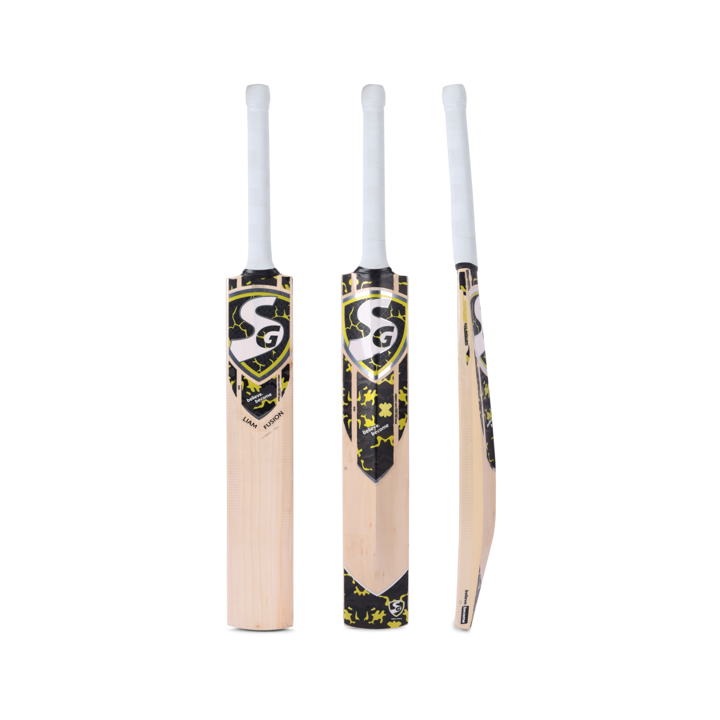 SG Liam Fusion English and Kashmir Combo Cricket Bat