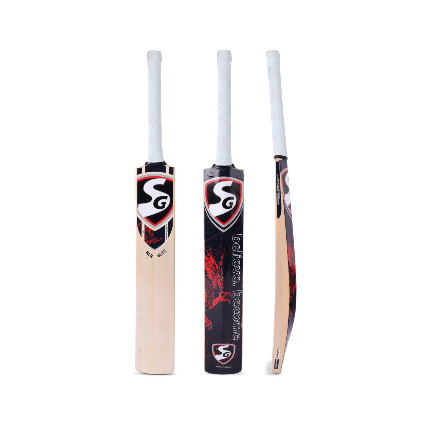 SG KLR Blitz English and Kashmir Combo Cricket Bat