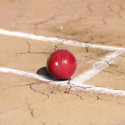 SG Everlast Tec Synthetic Cricket Ball (Red) (Pack of 3)