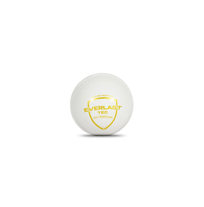 SG Everlast Tec Synthetic Cricket Ball (White) (Pack of 3)