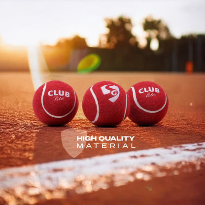 SG Club Lite Red Cricket Balls (PACK OF 3)