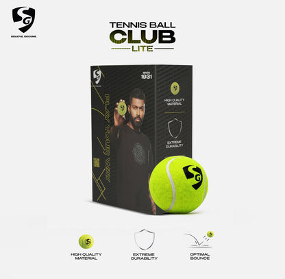 SG CLUB Lite Cricket Balls (Pack of 6)