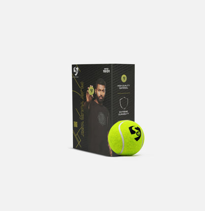 SG Club Heavy Green Cricket Balls (PACK OF 6)